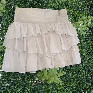 Tiered skirt